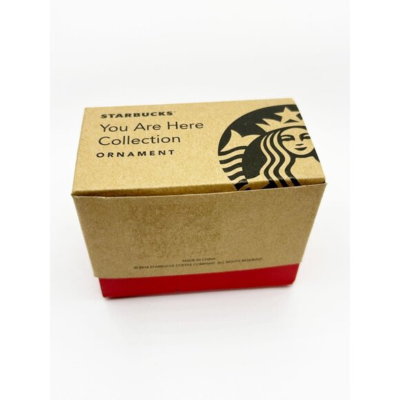 Starbucks 2014 You are Here Collection Seattle Mini Mug Ornament - Picture 7 of 7